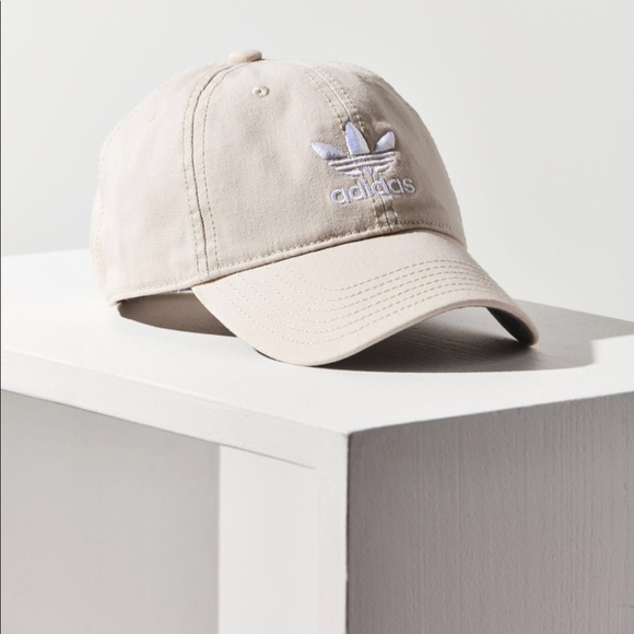 beige adidas hat